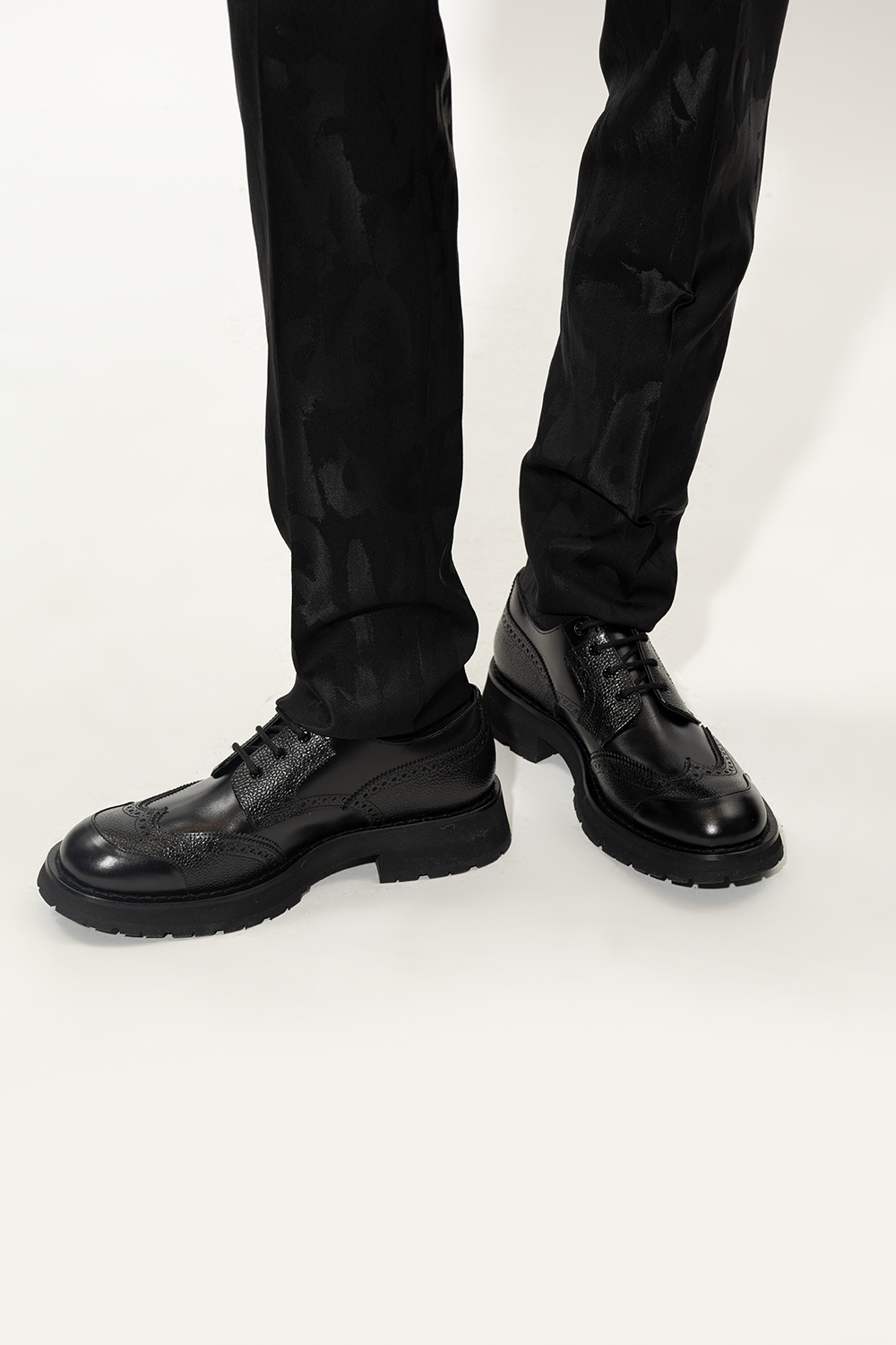 Alexander mcqueen derby shoes online